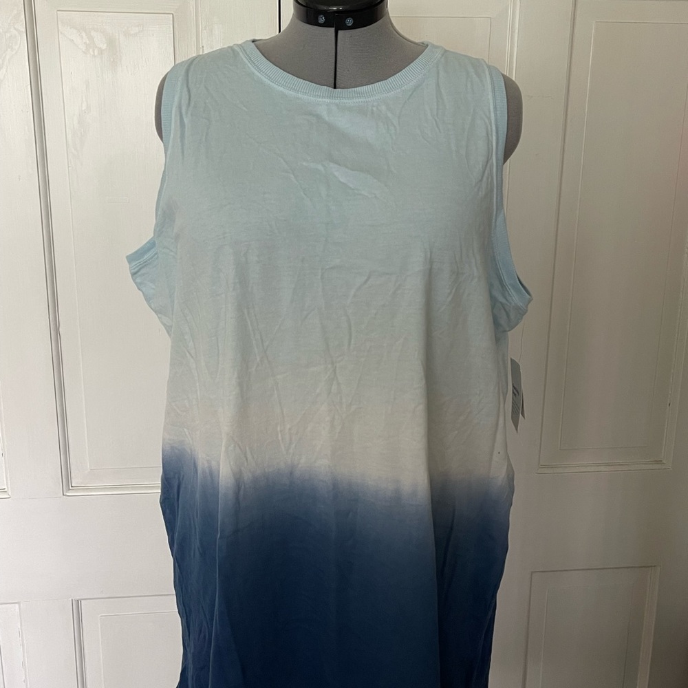 Flowy Blue Ombre Sundress